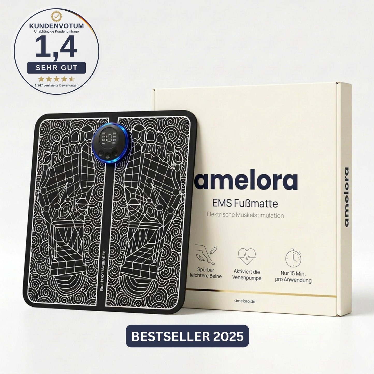 VenoPulse™ EMS-Fußmatte