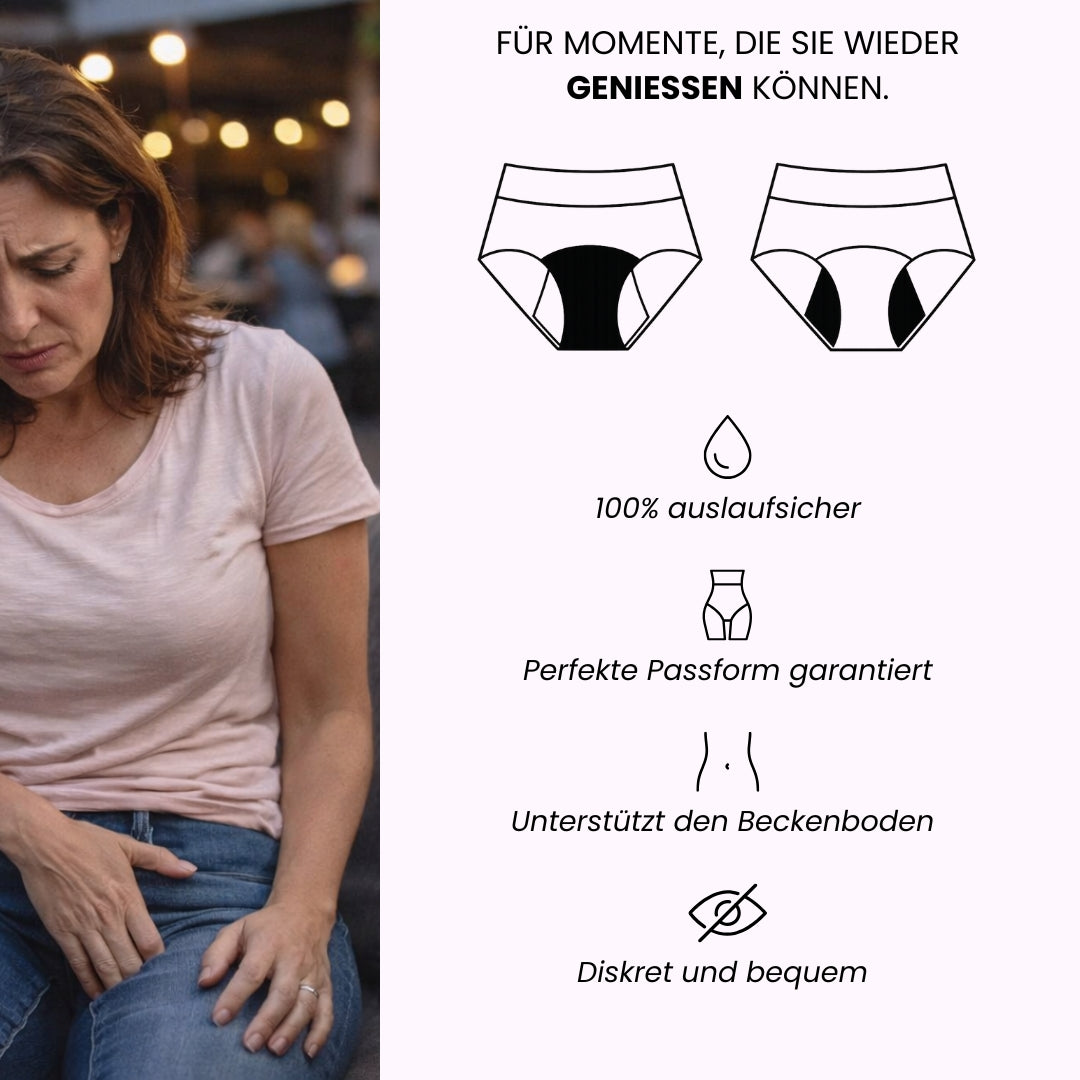 Confidries - Auslaufsichere Panties mit Support-fit