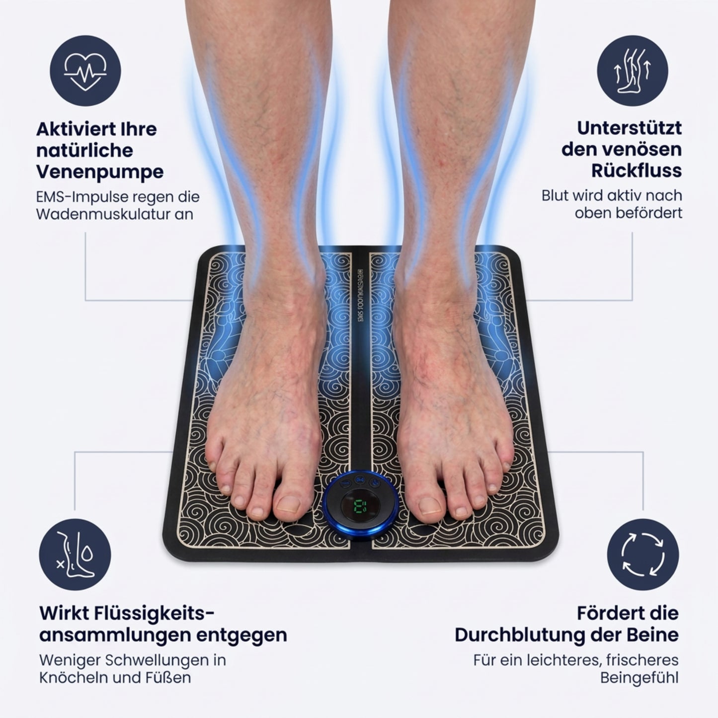 VenoPulse™ EMS-Fußmatte